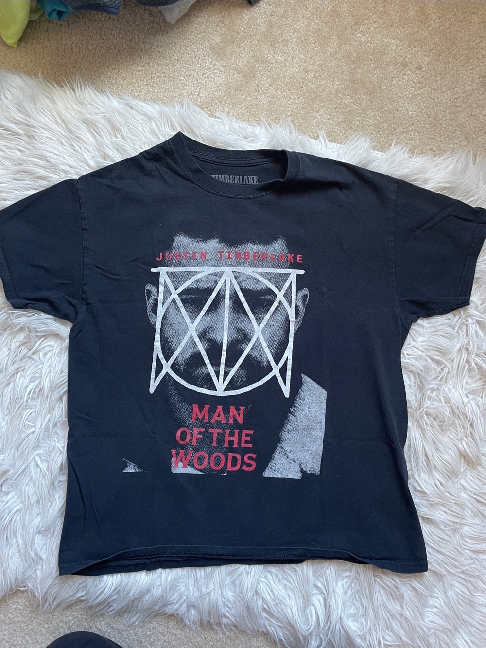 Man of the Woods Graphic Tee - Black